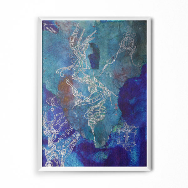Desenho - Sem Titulo (Azul II)