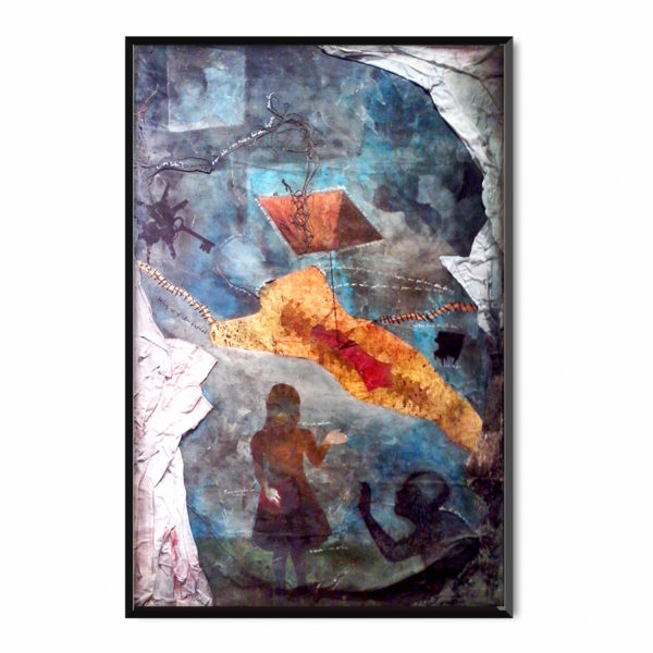 Pintura - No quintal da infância