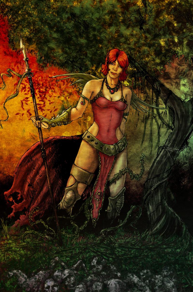 Ilustração Guerreira