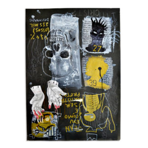 Desenho - Série "Quem Matou Basquiat?" 2