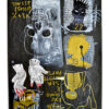 Quem mandou matar? - Série Quem matou Basquiat? | 2021 | Acrílica, pigmentos, marcadores, grafite, lápis de cor sobre papel | 42 x 29,7 cm
